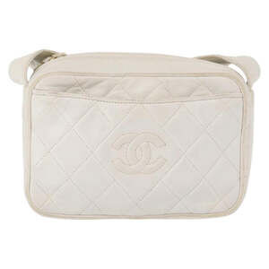 Chanel Vintage Diamond Cc Camera Bag #327363C13B